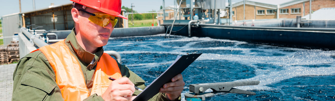 Umwelttechnologe für Abwasserbewirtschaftung